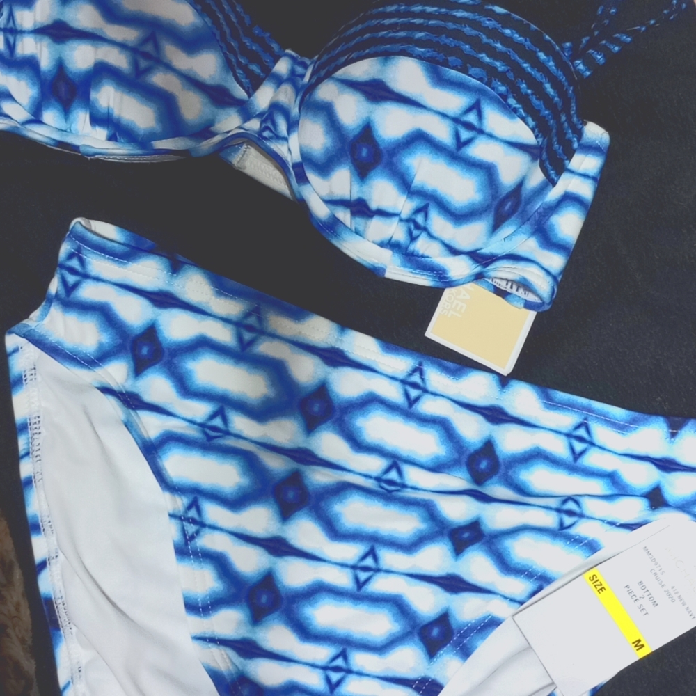 Nwt Michael Kors 2 piece swim suit